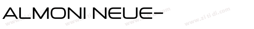 Almoni Neue字体转换 Almoni Neue字体转换